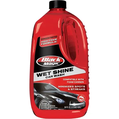 WET SHINE CAR WASH CHERRY 64OZ WET SHINE CAR WASH CHERRY 64OZ