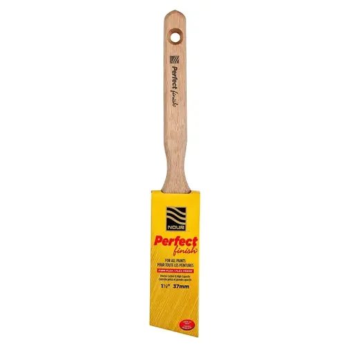 Nour Paint Brush, 1-1/2 in W, Angular Sash Brush, Sash Handle Nour Paint Brush, 1-1/2 in W, Angular Sash Brush, Sash Handle