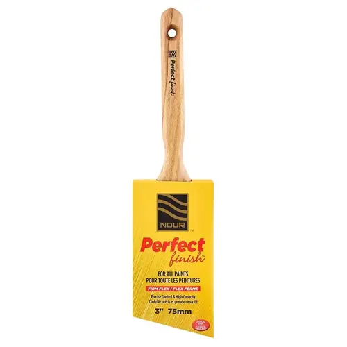 Nour Paint Brush, 3 in W, Angular Sash Brush, Sash Handle Nour Paint Brush, 3 in W, Angular Sash Brush, Sash Handle