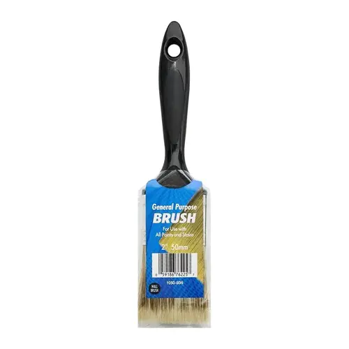 Nour General-Purpose Paint Brush, 50 mm W, Straight Brush, Synthetic Bristle Nour General-Purpose Paint Brush, 50 mm W, Straight Brush, Synthetic Bristle