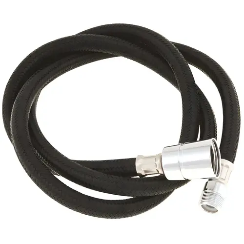 Faucet Pull-Out Spray Hose, Nylon Material, 60" Length, Snap-Connect Design, Fip X Mip Connection, Unfinished Finish Faucet Pull-Out Spray Hose, Nylon Material, 60" Length, Snap-Connect Design, Fip X Mip Connection, Unfinished Finish