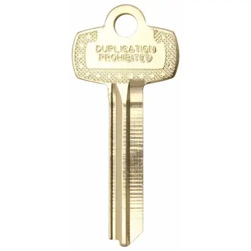 Blank Key Gold - pack of 50