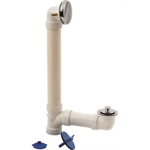 Uni-Lift Waste And Overflow, PVC Chrome Uni-Lift Waste And Overflow, PVC Chrome