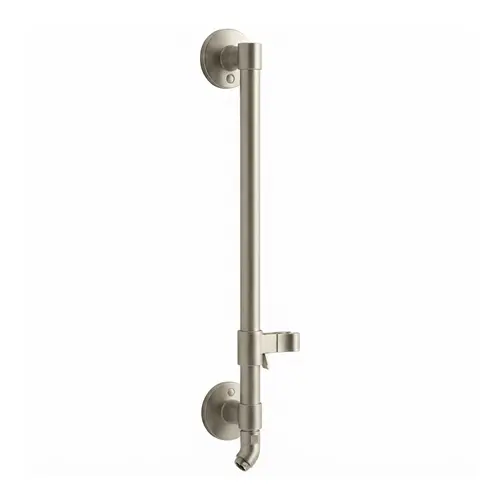HydroRail Beam Style Custom Shower Column H, Metal Material, 18" Rail Center to Center, Vibrant Brushed Nickel HydroRail Beam Style Custom Shower Column H, Metal Material, 18" Rail Center to Center, Vibrant Brushed Nickel