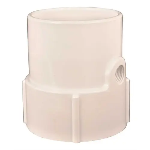6 in. Top Grate Drain White 6 in. Top Grate Drain White