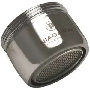 NIAGARA N3104T Dual Thread Faucet Aerator 1.5 GPM Chrome - pack of 6