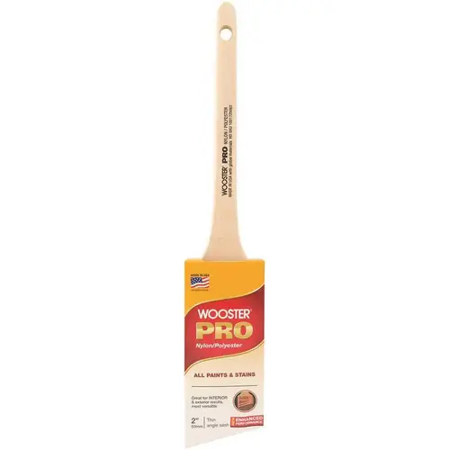 2 in. Pro Nylon/Polyester Thin Angle Sash Brush 2 in. Pro Nylon/Polyester Thin Angle Sash Brush