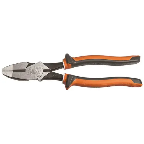 Electrician's 9" High-Leverage Side-Cut Pliers, Cuts ACSR, screws, nails, wires - pack of 24
