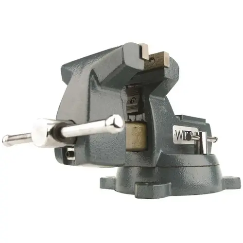 5 in. Mechanics Vise with Swivel Base, 3-3/4 in. Throat Depth 5 in. Mechanics Vise with Swivel Base, 3-3/4 in. Throat Depth