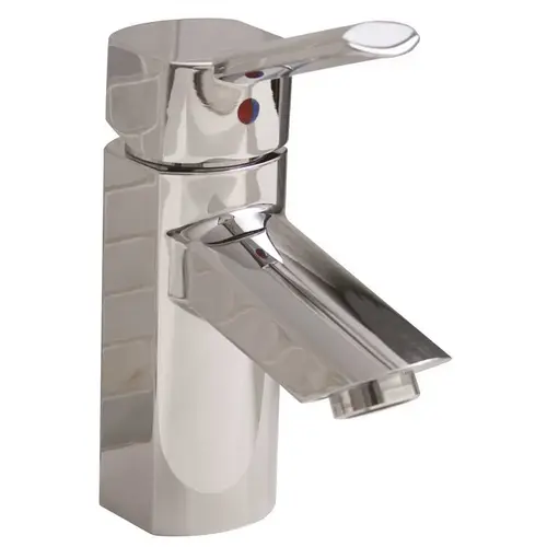 Single Hole Single-Handle Bathroom Faucet with Included Component in Chrome Single Hole Single-Handle Bathroom Faucet with Included Component in Chrome