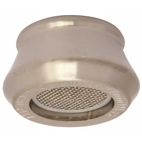 Kitchen Aerator, 1.8 GPM, 55/64 in., Female Thread, Brushed Nickel