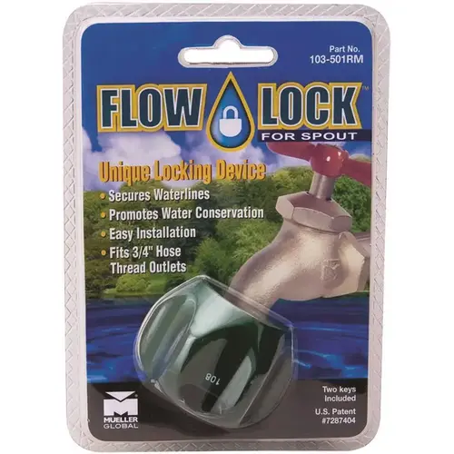 FLOW LOCK HOSE BIBB LOCK MIXED KEYED FLOW LOCK HOSE BIBB LOCK MIXED KEYED