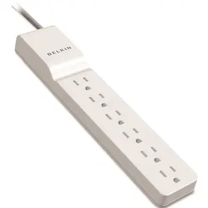 Belkin BLKBE10600008R 6-Outlet SurgeMaster Surge Protector Black