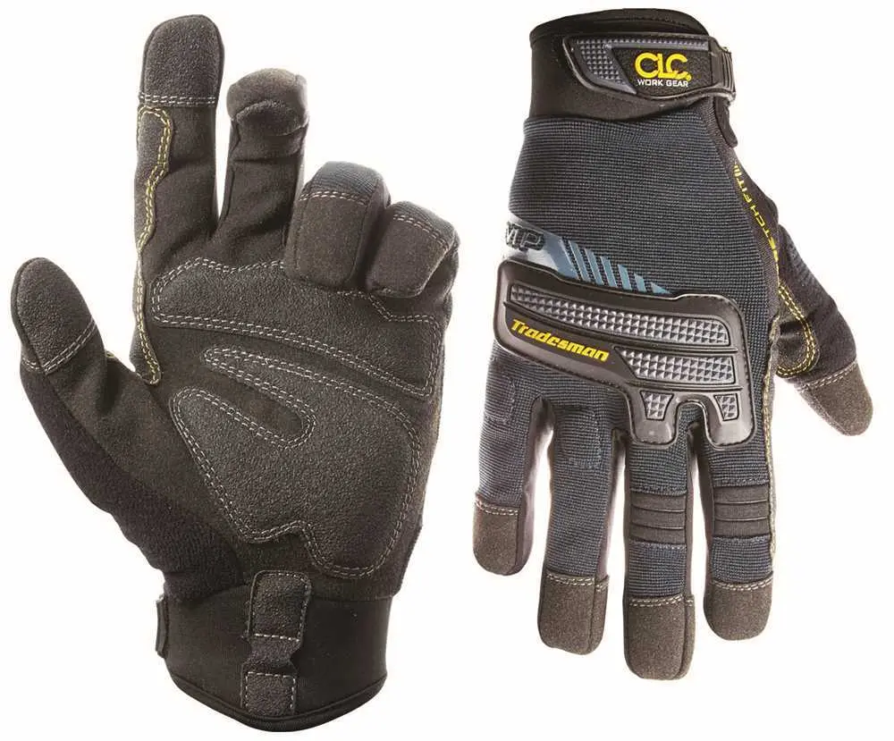 National Brand Alternative CLC Tradesman Large Hi Dexterity Work Gloves Pair Blue/Black - pack of 12 145L-XCP12