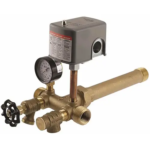 BRASS UNION TANK TEE KIT, 1 IN. MPT X 10 IN. TEE, LEAD FREE BRASS UNION TANK TEE KIT, 1 IN. MPT X 10 IN. TEE, LEAD FREE