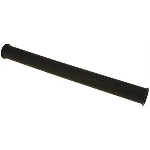 1-1/2 in. x 16 in. Double-Flanged Sink Tailpiece Black