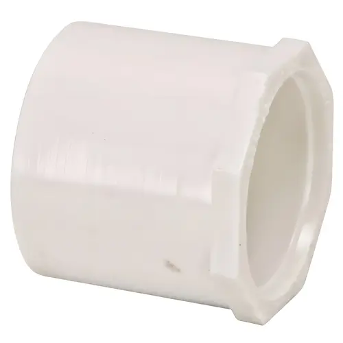 PVC SLIP BUSHING, 1 IN. X 3/4 IN White PVC SLIP BUSHING, 1 IN. X 3/4 IN White