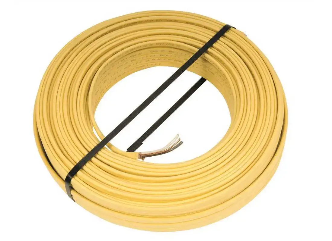 Southwire 63950002 125ft 6/3 NM-B Cable - 6 Gauge 3 Conductor Nonmetallic Sheathed Wire With Ground, 600V Indoor Electrical Cable, Black