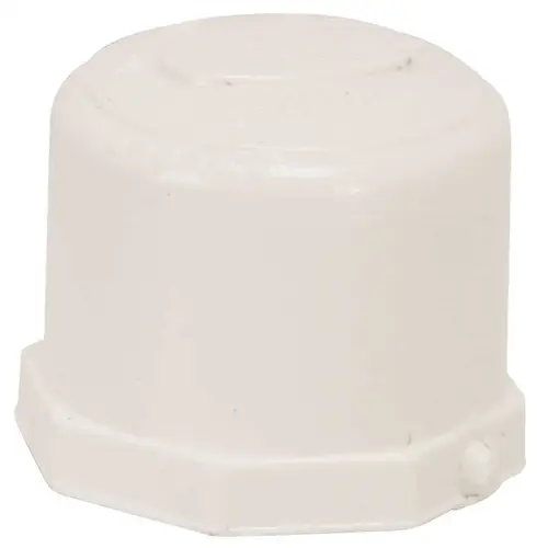 PVC SCH 40 SLIP CAP, 1-1/4 IN PVC SCH 40 SLIP CAP, 1-1/4 IN