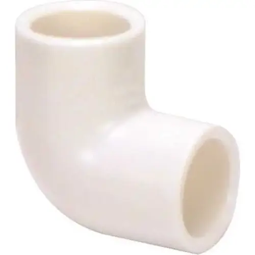 PVC SCHEDULE 40 90 DEGREE ELBOW, 1-1/2 IN Beige PVC SCHEDULE 40 90 DEGREE ELBOW, 1-1/2 IN Beige