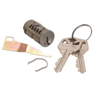Kwikset 29700 SA CYL LVR SLVR SmartKey Security Entry Cylinder Silver