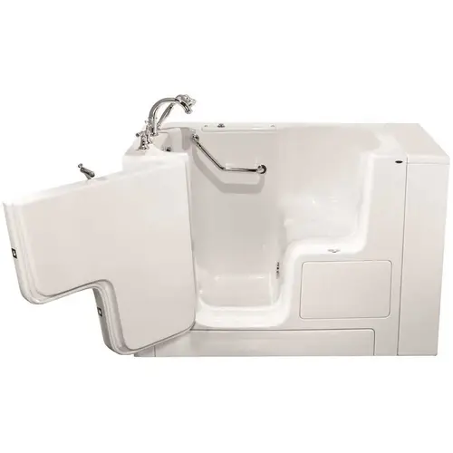 OOD Series 52 in. x 32 in. Walk-In Soaking Tub with Left Outward Opening Door in White OOD Series 52 in. x 32 in. Walk-In Soaking Tub with Left Outward Opening Door in White