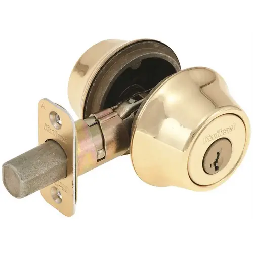 SmartKey Security 665 Double Cylinder Deadbolt Polished Brass SmartKey Security 665 Double Cylinder Deadbolt Polished Brass