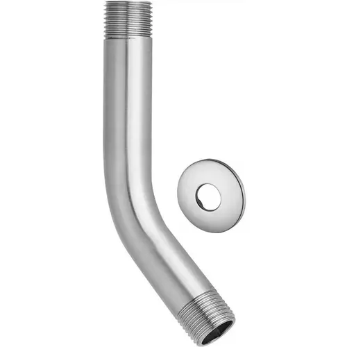 6 in. Shower Arm with Flange in Chrome