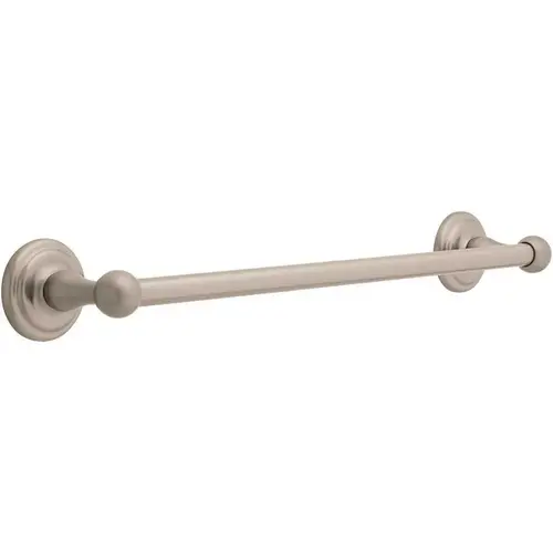Jamestown Series Towel Bars 18-1/4" Center to Center Satin Nickel Jamestown Series Towel Bars 18-1/4" Center to Center Satin Nickel