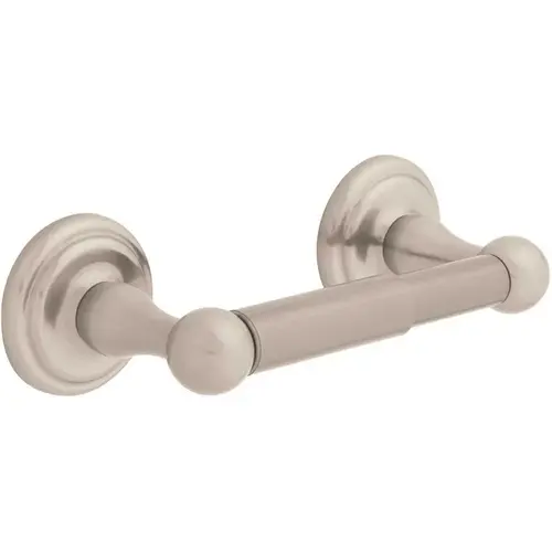 Jamestown Double Post Toilet Paper Holder in Satin Nickel Jamestown Double Post Toilet Paper Holder in Satin Nickel