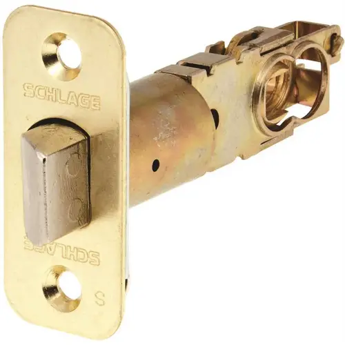 Springlatch Adjustable Triple Option F Series, 1" x 2-1/4", 605/US3 Bright Brass