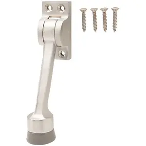 Everbilt 15258 Everbilt Satin Chrome Commercial Grade Kick Down Doorstop