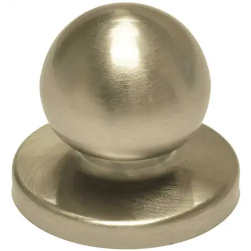 BI-FOLD KNOB AND BACKPLATE SATIN NICKEL BI-FOLD KNOB AND BACKPLATE SATIN NICKEL