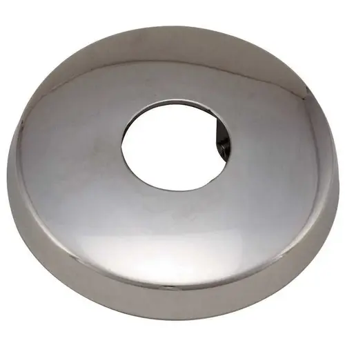 1-Handle Wall Mounted Shower Flange Trim Kit with Set Screw in Chrome