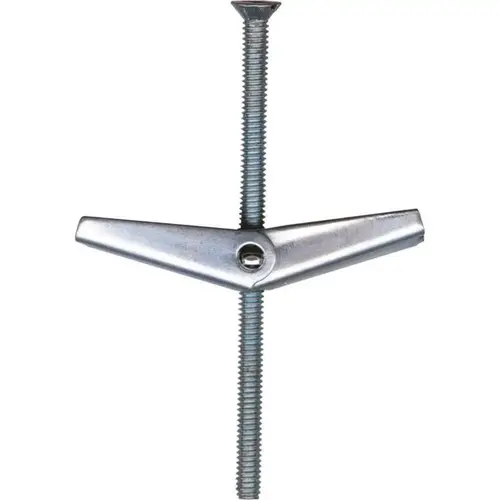 3/16 in. x 2 in. Zinc-Plated Toggle Bolt with Mushroom Head Screw - pack of 75 3/16 in. x 2 in. Zinc-Plated Toggle Bolt with Mushroom Head Screw - pack of 75