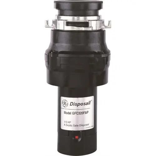 1/3 HP Continuous Feed Garbage Disposal 1/3 HP Continuous Feed Garbage Disposal