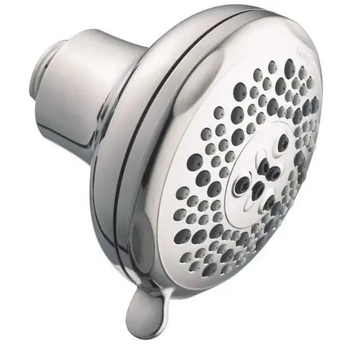 Eco 5-Spray 4 in. Single Wall Mount Fixed Shower Head in Chrome Eco 5-Spray 4 in. Single Wall Mount Fixed Shower Head in Chrome