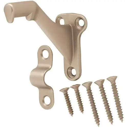 Satin Nickel Handrail Bracket Pack of 20 Satin Nickel Handrail Bracket Pack of 20