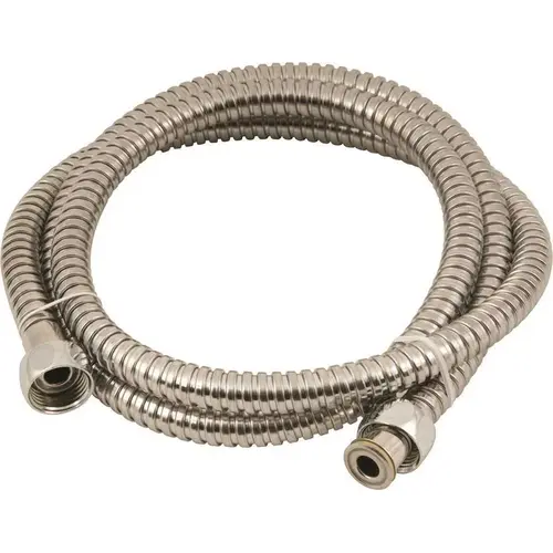 69 in. Flex Shower Hose in Chrome