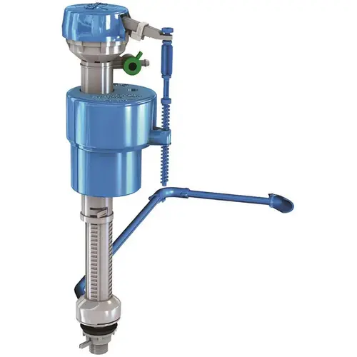 HydroClean Toilet Fill Valve, Rubber Body, Anti-Siphon: No Blue/Gray HydroClean Toilet Fill Valve, Rubber Body, Anti-Siphon: No Blue/Gray