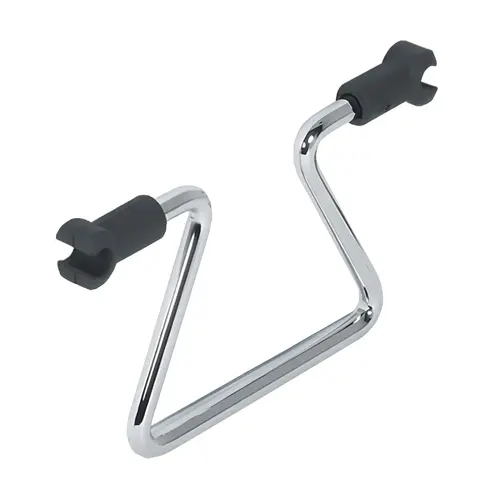 Movable Divider, for Base Pull-Outs Chrome Clip holder: Black, Hanger: Chrome plated, Chrome Clip holder: Black
