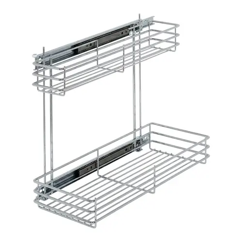 Under-Sink Storage, Base Pull-Out Steel, (D x W x H) 217 x 470 x 420 mm Chrome plated, Chrome plated