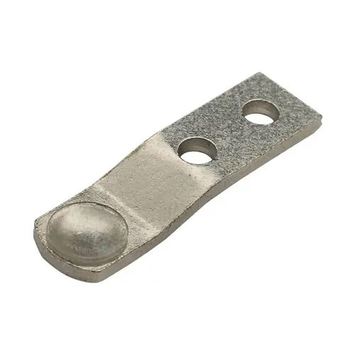 Door Stop with Bumper, for Suzie-Q Nickle-plated Nickel-plated