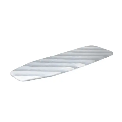 Hafele Ironfix Heat-Resistant Cover, For Sleeve Board 568.61.700 Dimensions 1005 x 350 x 2 mm, Narrow stripes White/Gray striped