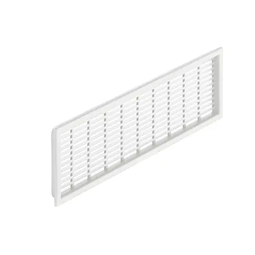 Ventilation grill, 60 cm Vent Area (9") 227 mm Length, White White