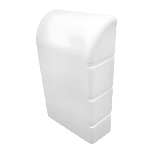 Wall Cover, for Wall-Mounted Ironfix Ironing Board For use with 568.66.700, white, RAL 9016, plastic White (RAL 9016)