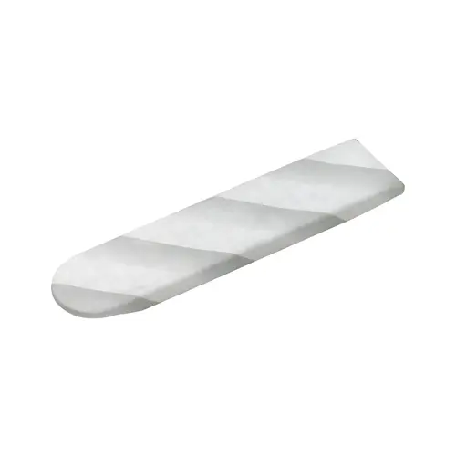 Hafele Ironfix Sleeve Board, for 568.60.710 gray stripes White (RAL 9016), Plastic coated, Powder coated