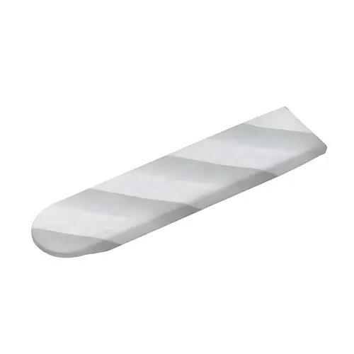 Hafele Ironfix Heat-Resistant Cover, For Sleeve Board 568.61.700 Dimensions 1005 x 350 x 2 mm, Wide stripes White/Gray striped