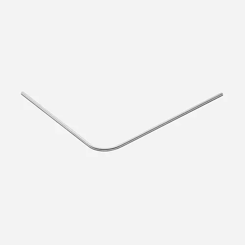 Metal Rail System, for Kitchen 90 degree , Corner Chrome plated, polished