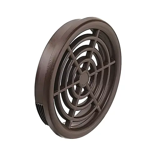 Air Ventilation Cap, diameter 48 mm Round, Brown Brown